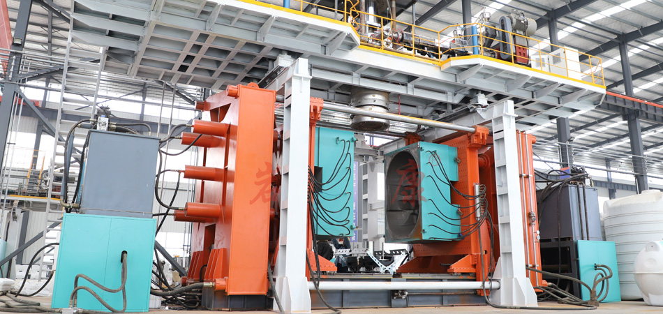 巖康大型中空吹塑機(jī)設(shè)備圖 大型中空吹塑機(jī)全套設(shè)備多少錢