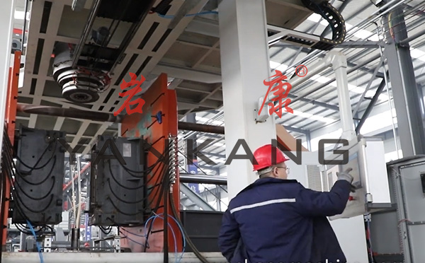 中空吹塑機吊掛模具 中空吹塑機試模